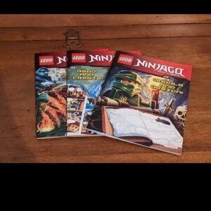 Lego Ninjago Masters of Spinjitzu (3) Books Booklets